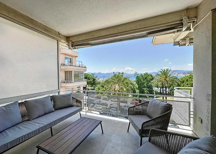 Luxurious Sea View Terrace La Croisette Lejlighed *